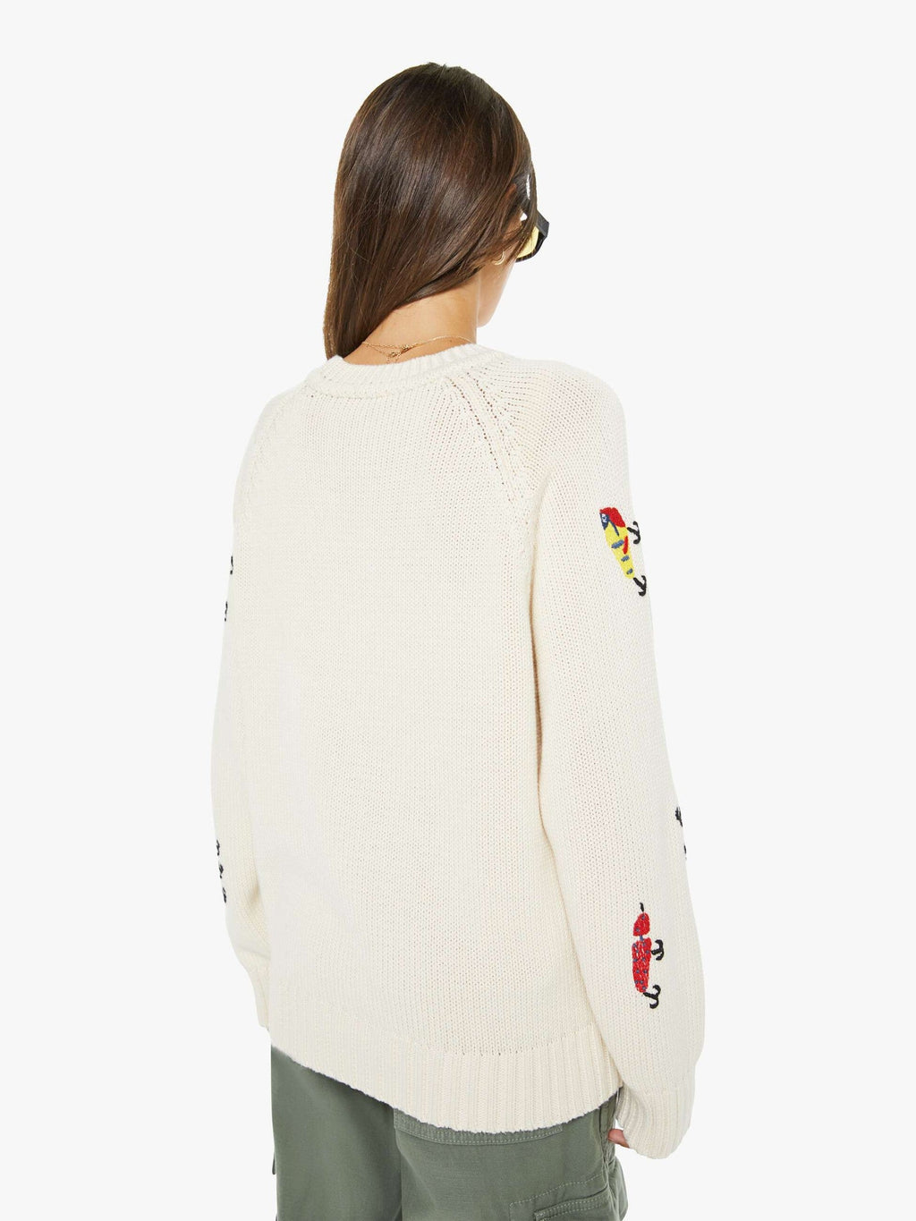 Mother Denim The Raglan Pullover Catch Of The Day