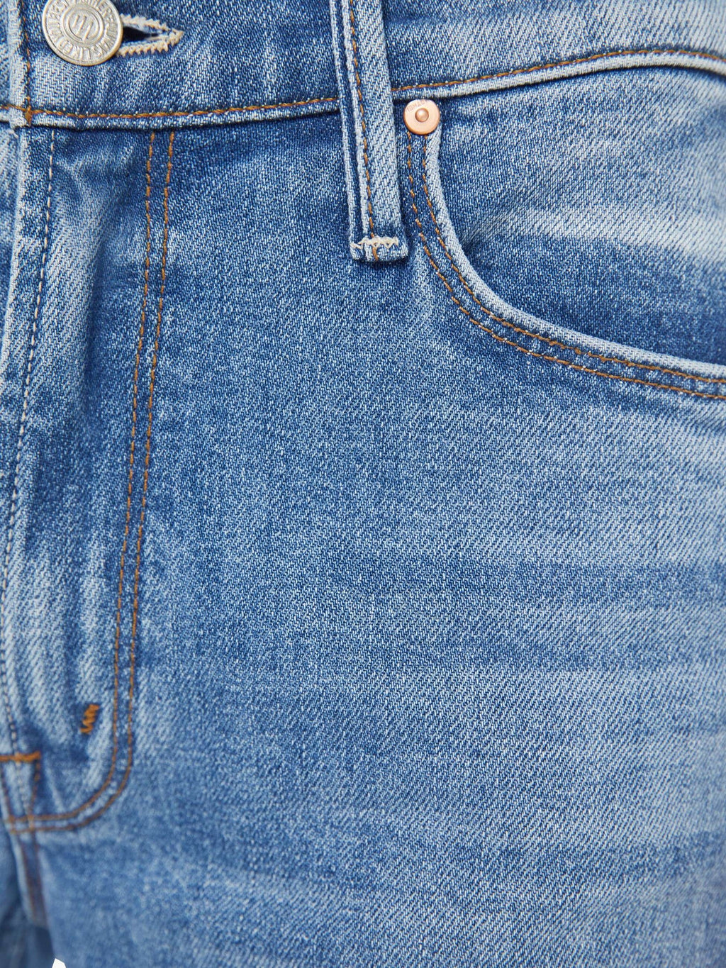 Mother Denim The Doozy Fray Heads Or Tails