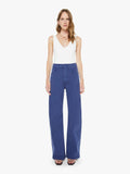 Mother Denim The Lasso Sneak Estate Blue