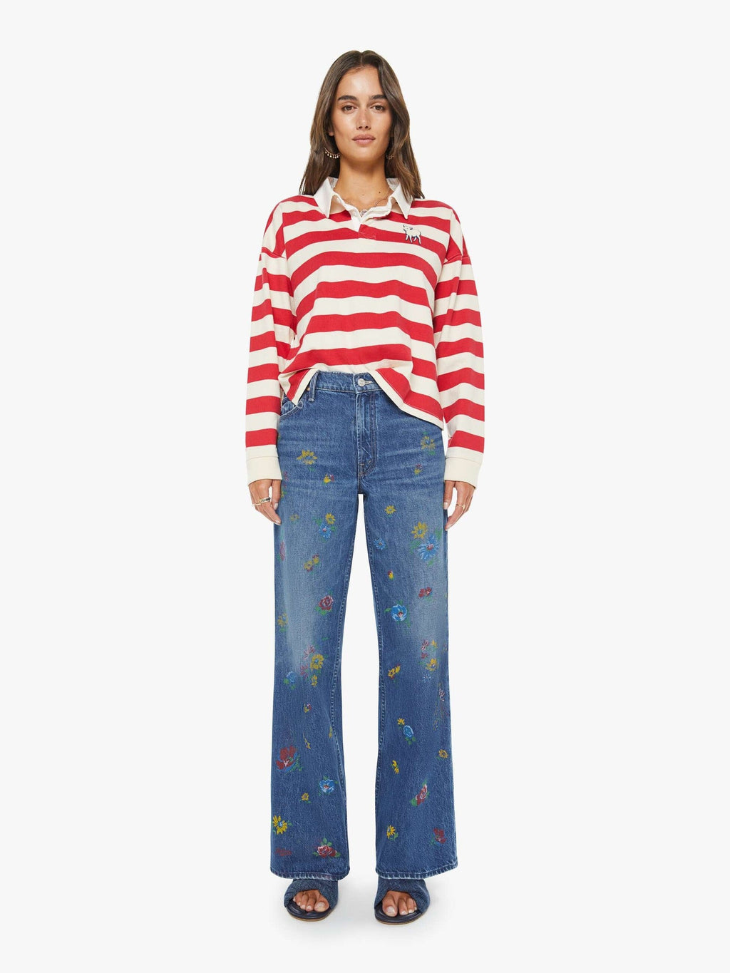 Mother Denim The Lil Goodie Bell Rose Bowl
