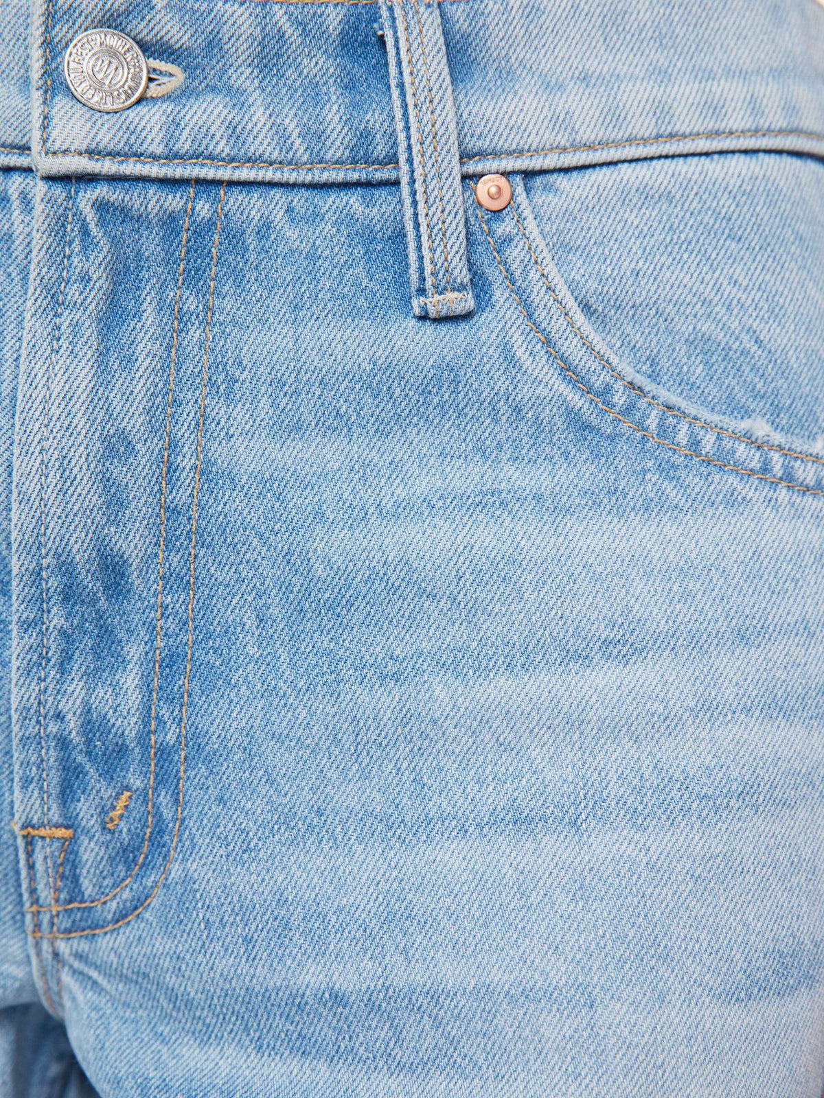 Mother Denim The Crop Jumper Blurred Lines