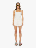 Mother Denim The Dodger Short Fray Natural Selection