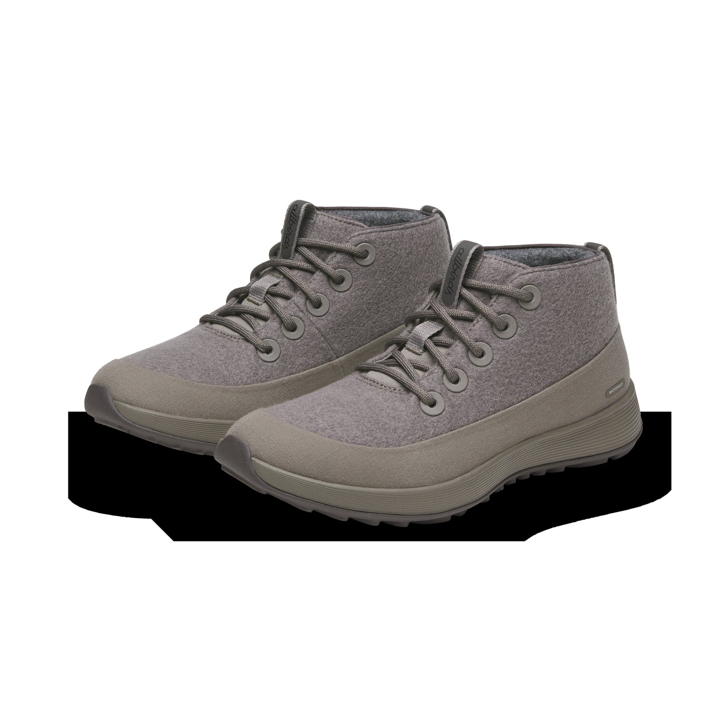 Men's Wool Runner NZ Mid Waterproof - Weathered Brown (Weathered Brown Sole)
