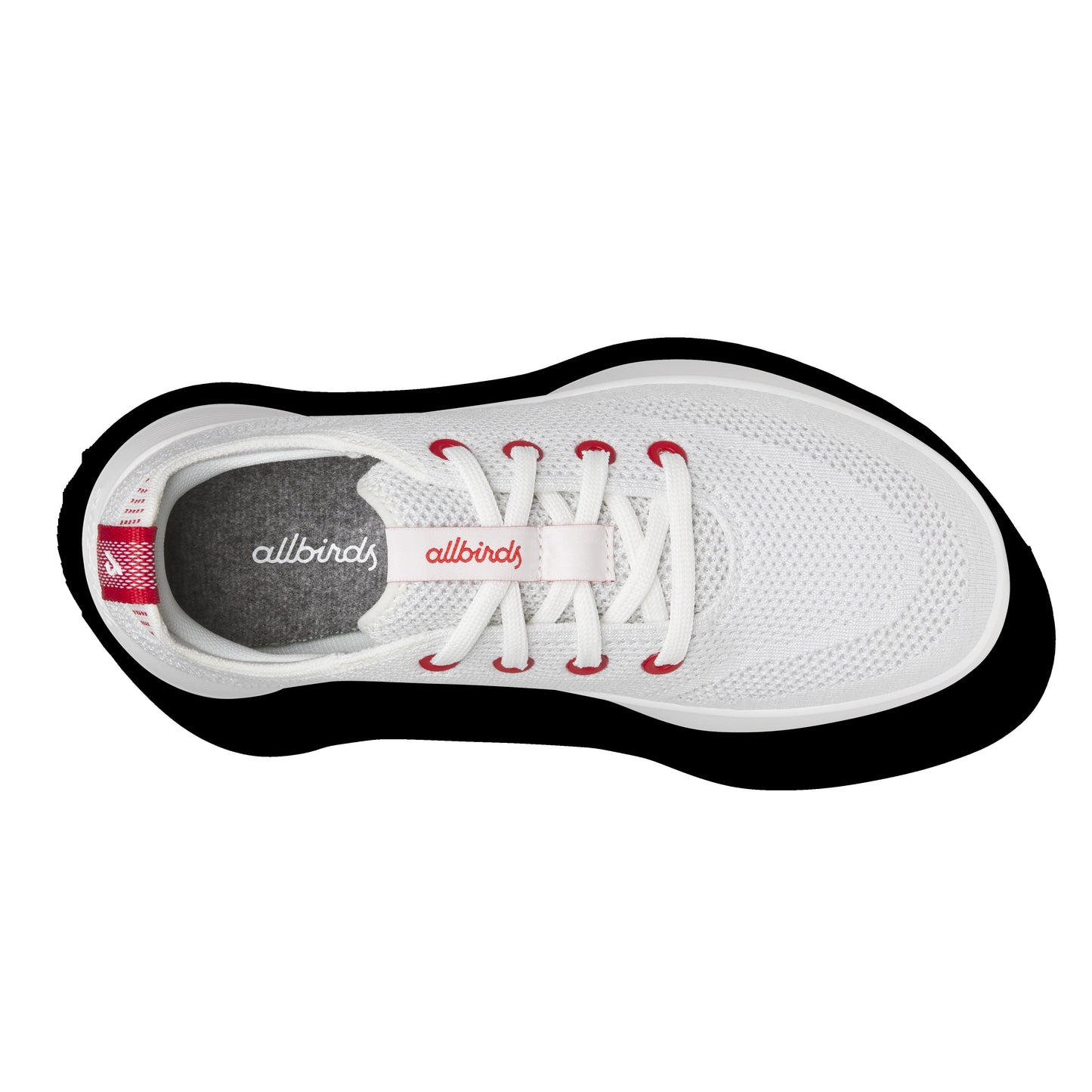 Men's Tree Runner Go - Blizzard/Bold Red (Blizzard Sole)