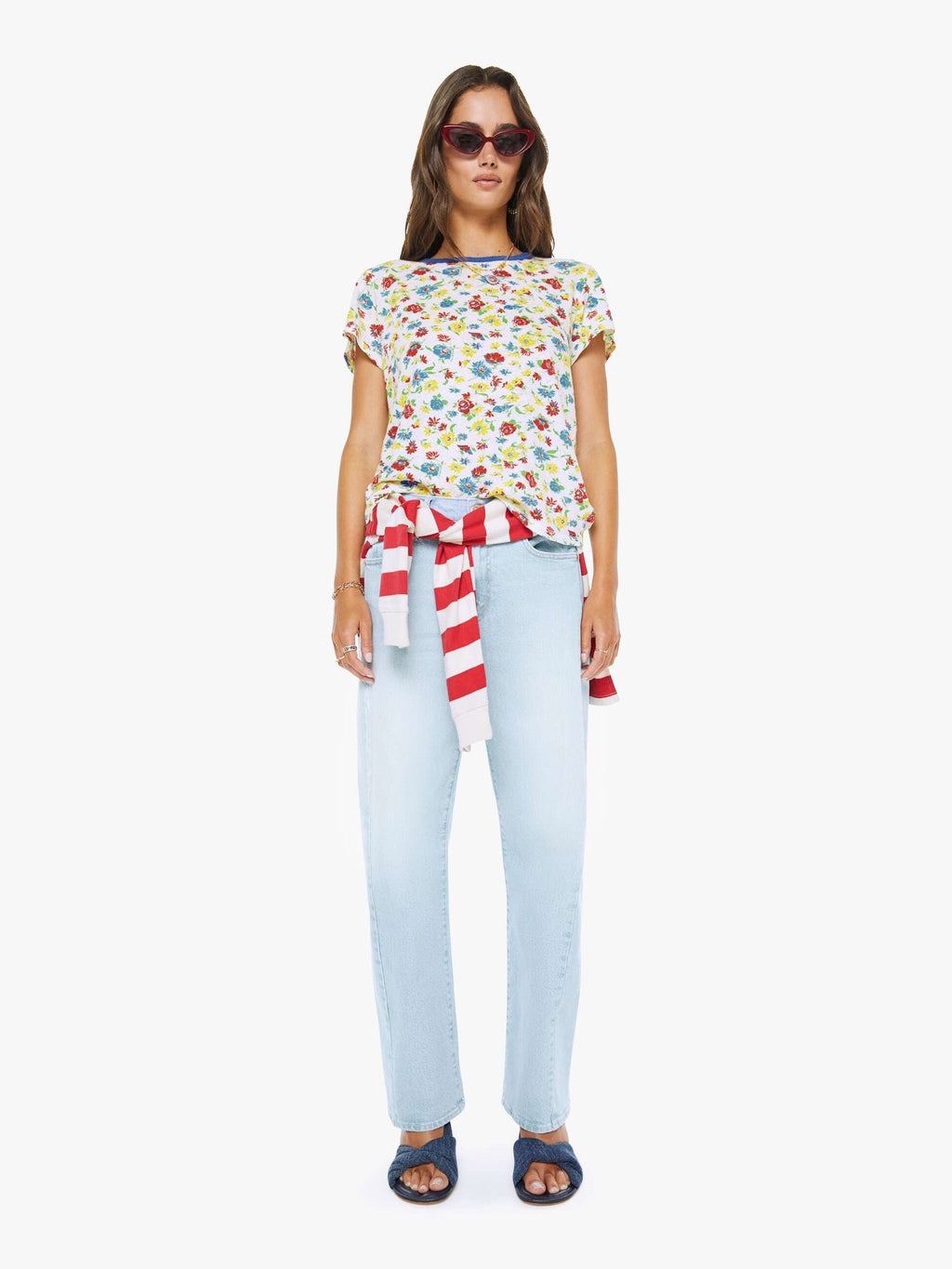 Mother Denim The Lil Goodie Bell Rose Bowl