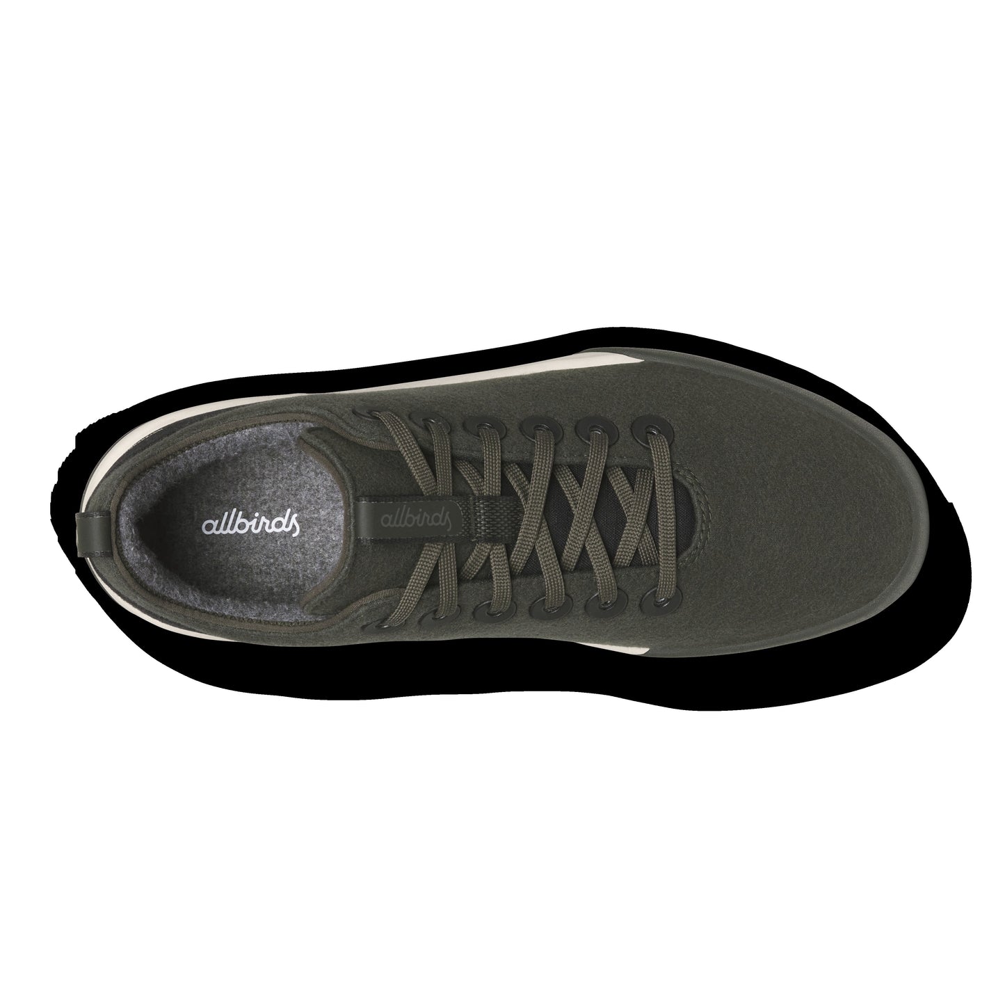 Men's Wool Cruiser Waterproof - Dark Jungle (Stony Cream Sole)