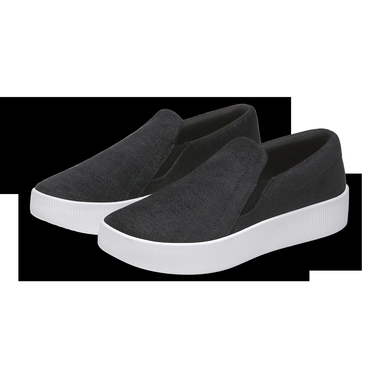 Women's Lounger Lift Velvet - Dark Grey (Blizzard Sole)