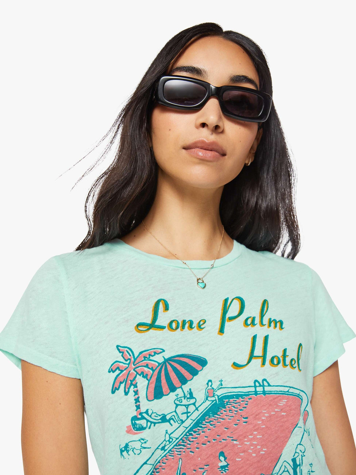 Mother Denim The Lil Sinful Lone Palm