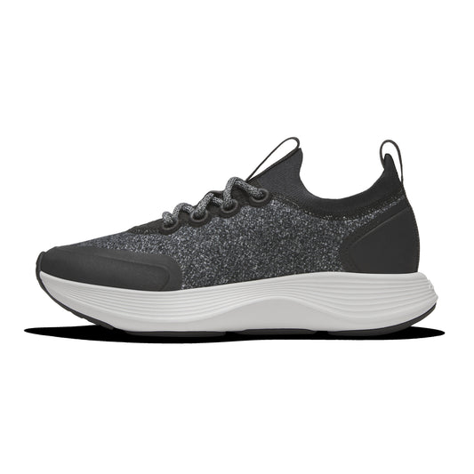 Men's Wool Strider - Dark Grey (Light Grey Sole)