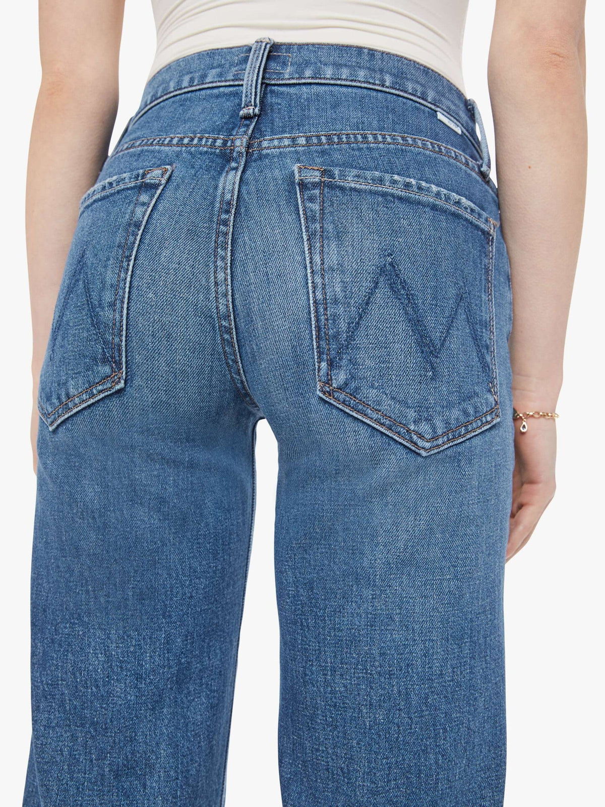 Mother Denim The Crop Cardigan Grey
