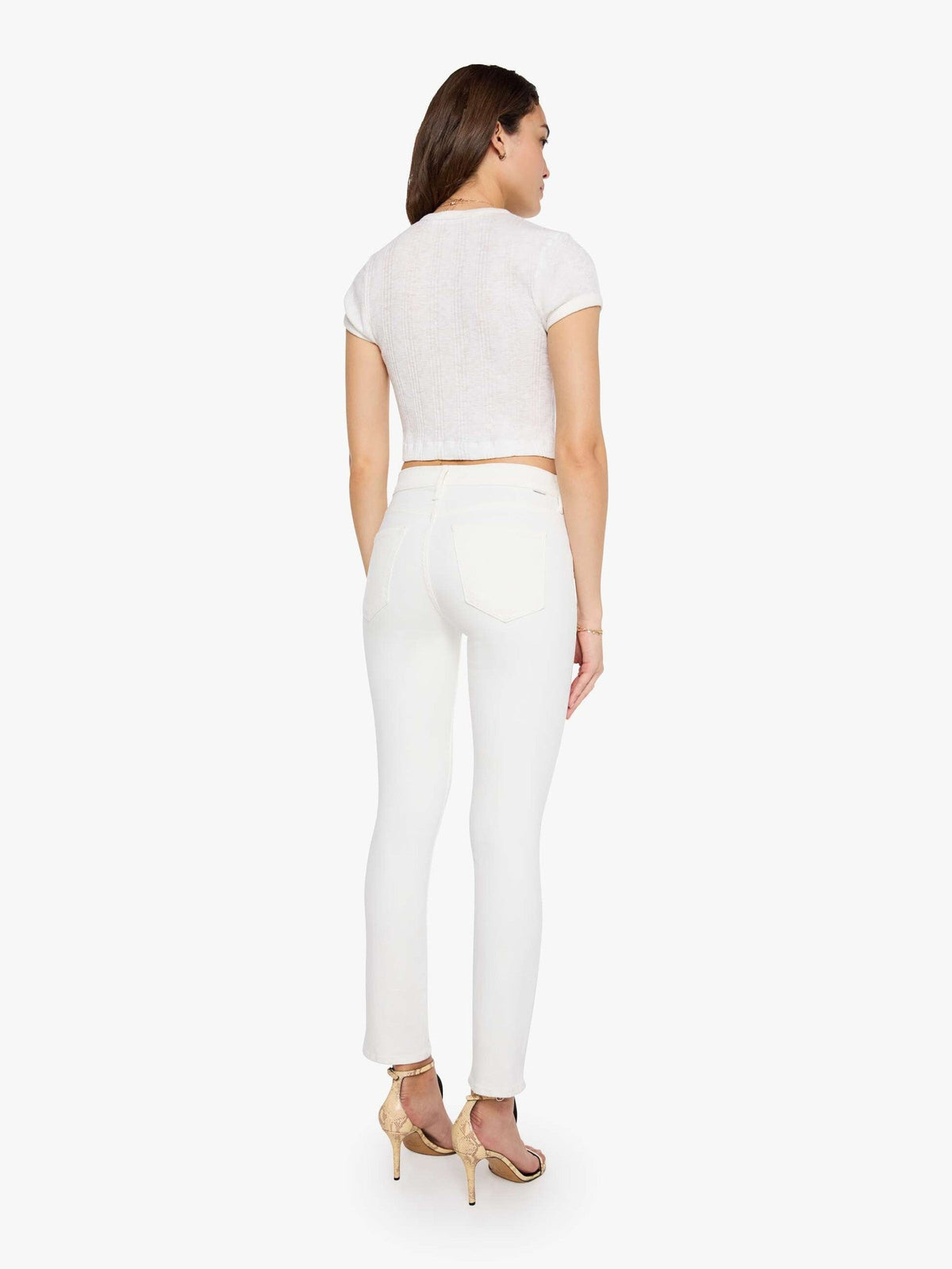 Mother Denim Women's The Mid Rise Dazzler Ankle Fairest of Them All FAIREST OF THEM ALL