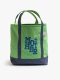 Mother Denim The Canvas Tote Bag KELLY GREEN