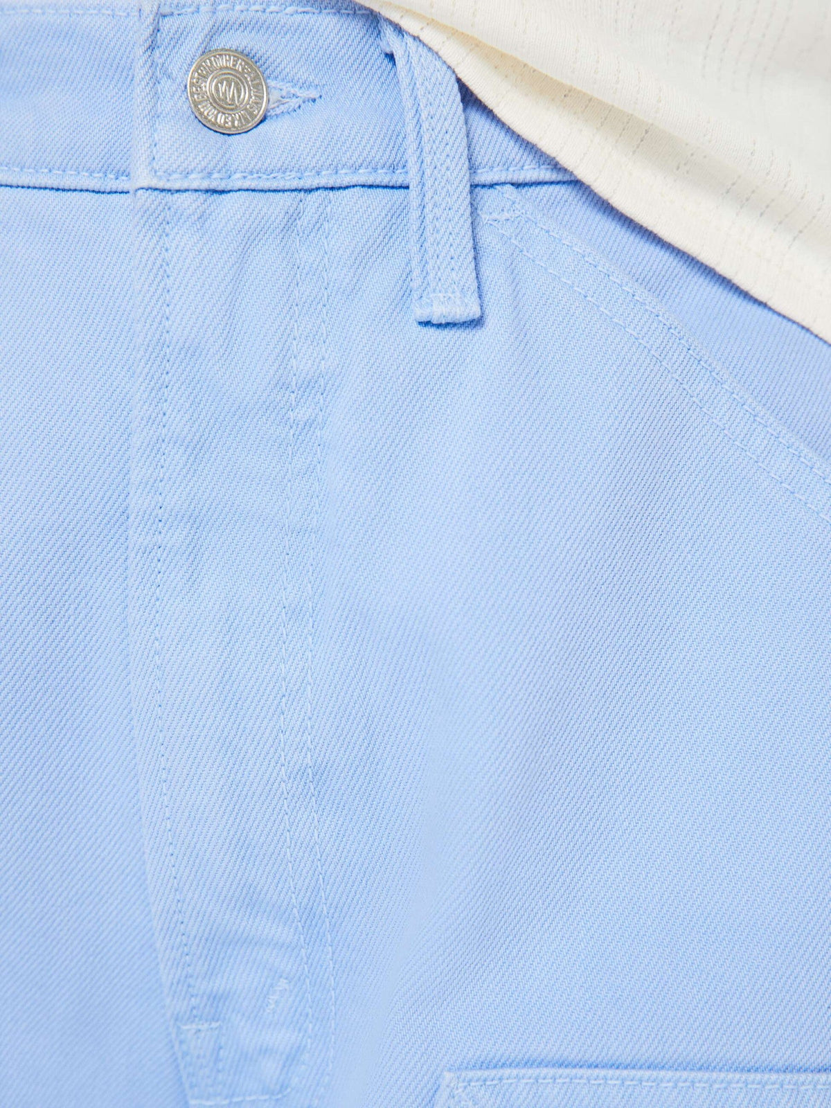 Mother Denim The Frontline Jacket Blue (Light-Pastel)
