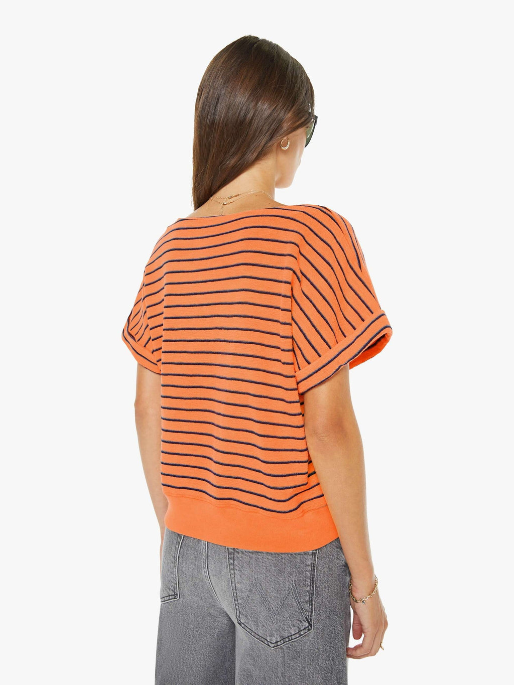 Mother Denim The Whole Lot Zip Twist Fray Bait And Switch