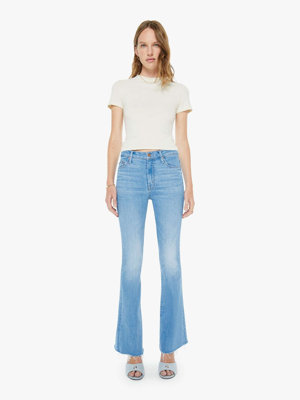 Mother Denim The Weekender Fray Satisfy Your Cravings