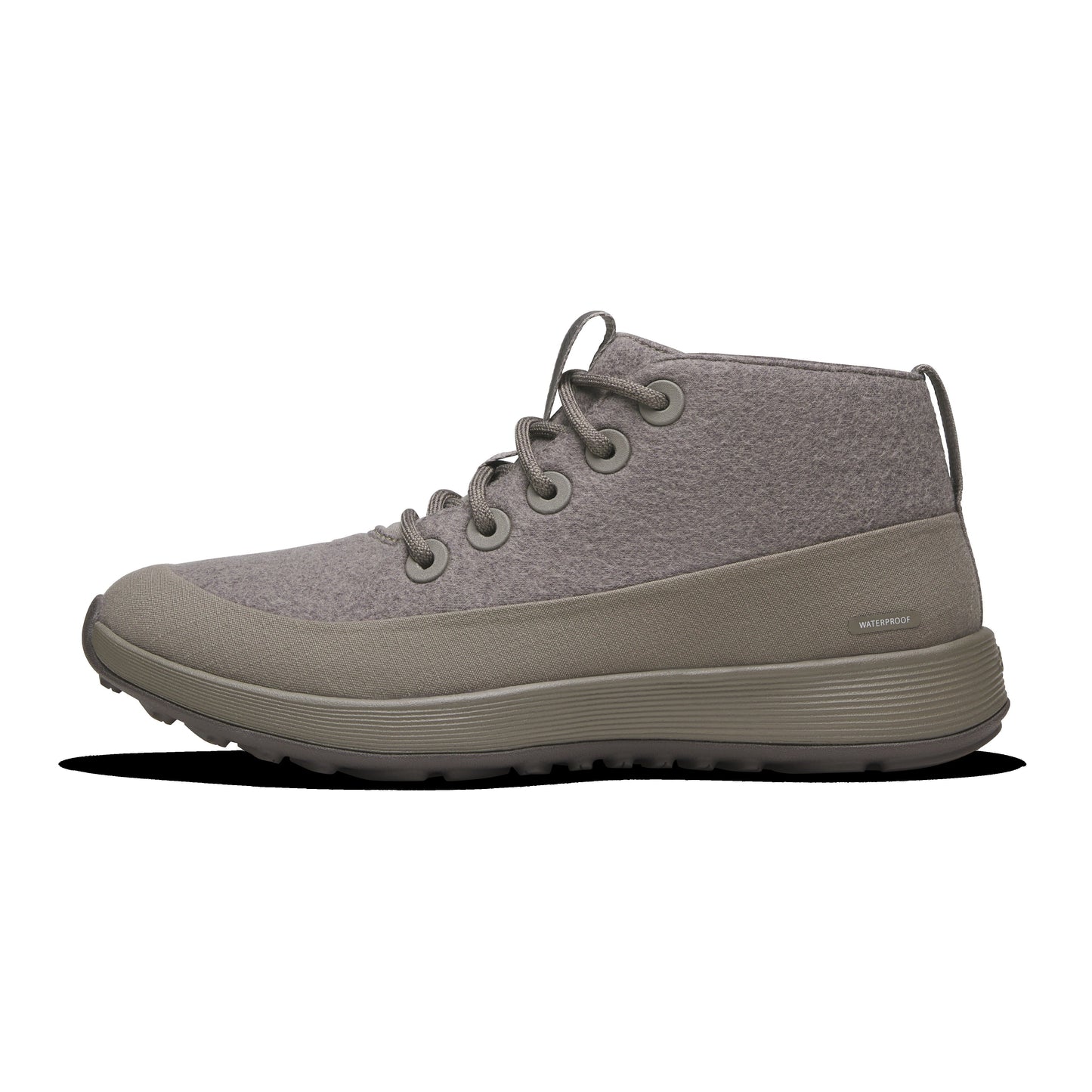 Men's Wool Runner NZ Mid Waterproof - Weathered Brown (Weathered Brown Sole)