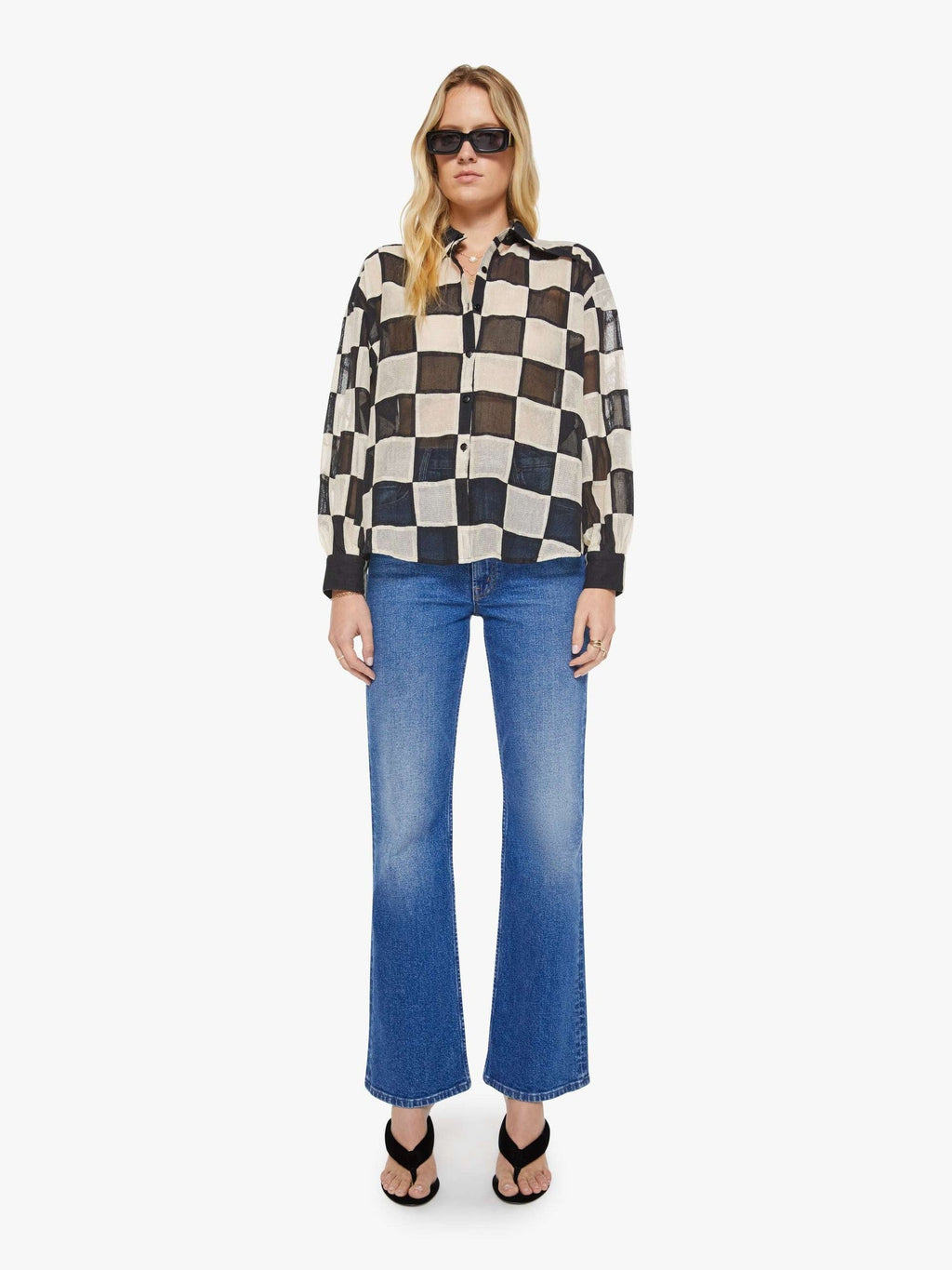 Mother Denim Alix of Bohemia Emery Shirt HARLEQUIN