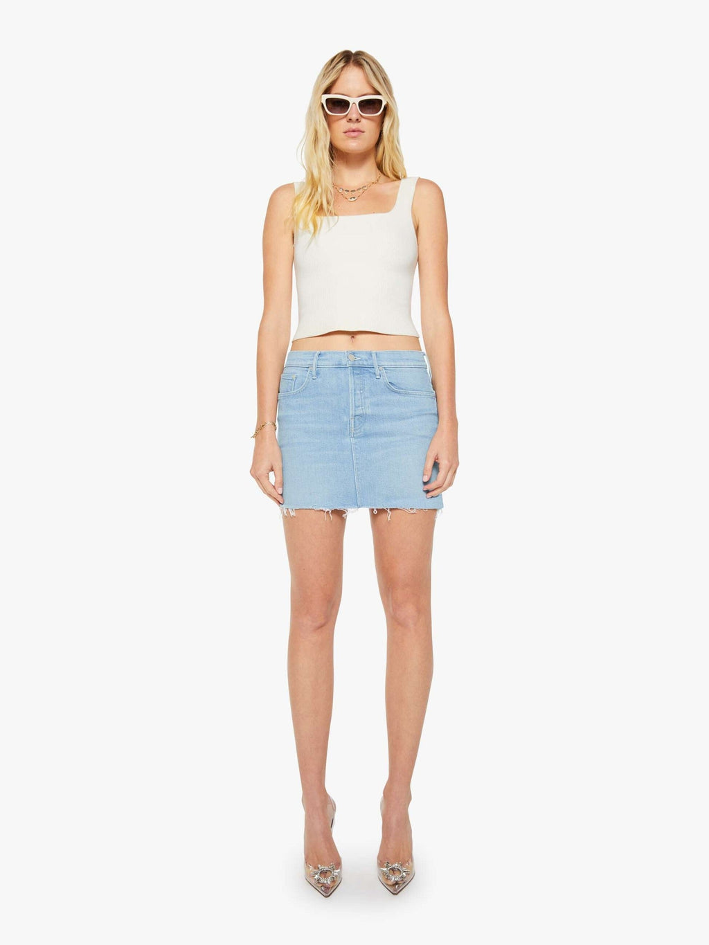 Mother Denim The Vagabond Mini Sauced By Six