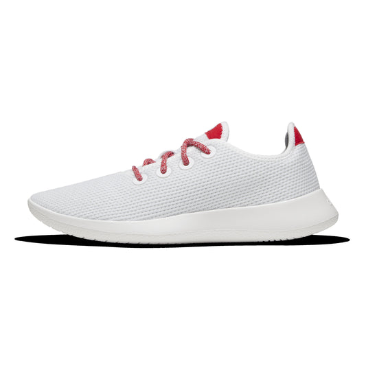 Men's Tree Runner - Blizzard/Bold Red (Blizzard Sole)