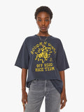 Mother Denim The Coops Tee Black
