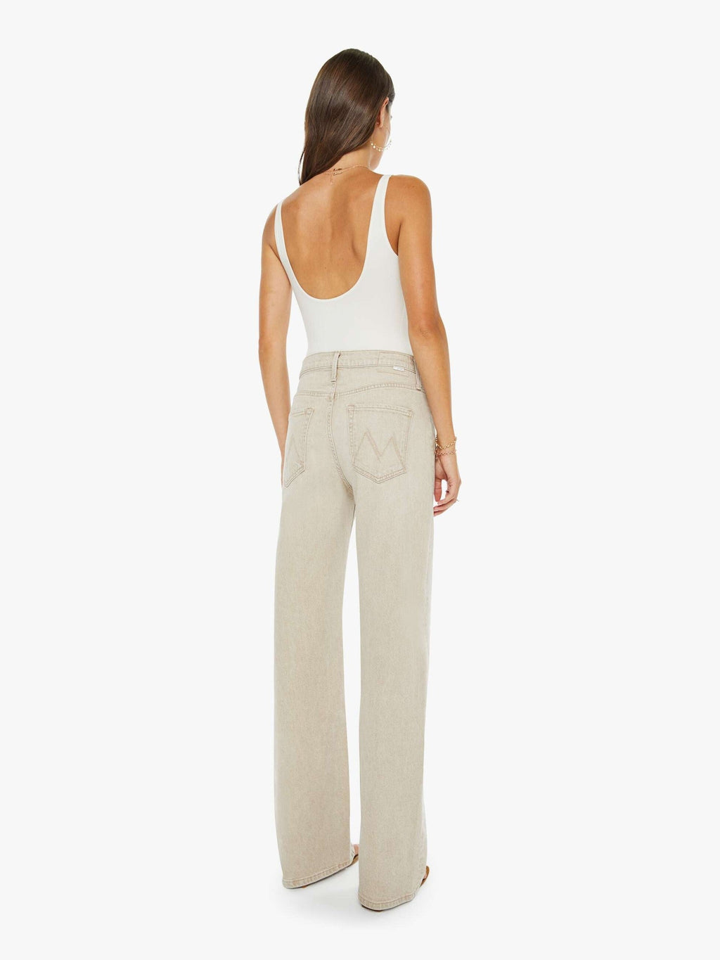 Mother Denim The Dodger Sneak Caramel