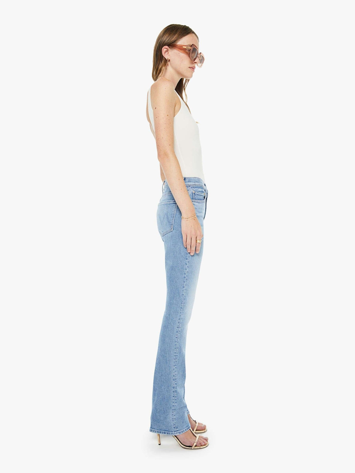Mother Denim The Sleeveless Concert Spin Cycle