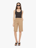 Mother Denim SPRWMN Bermuda Trousers White (Open)