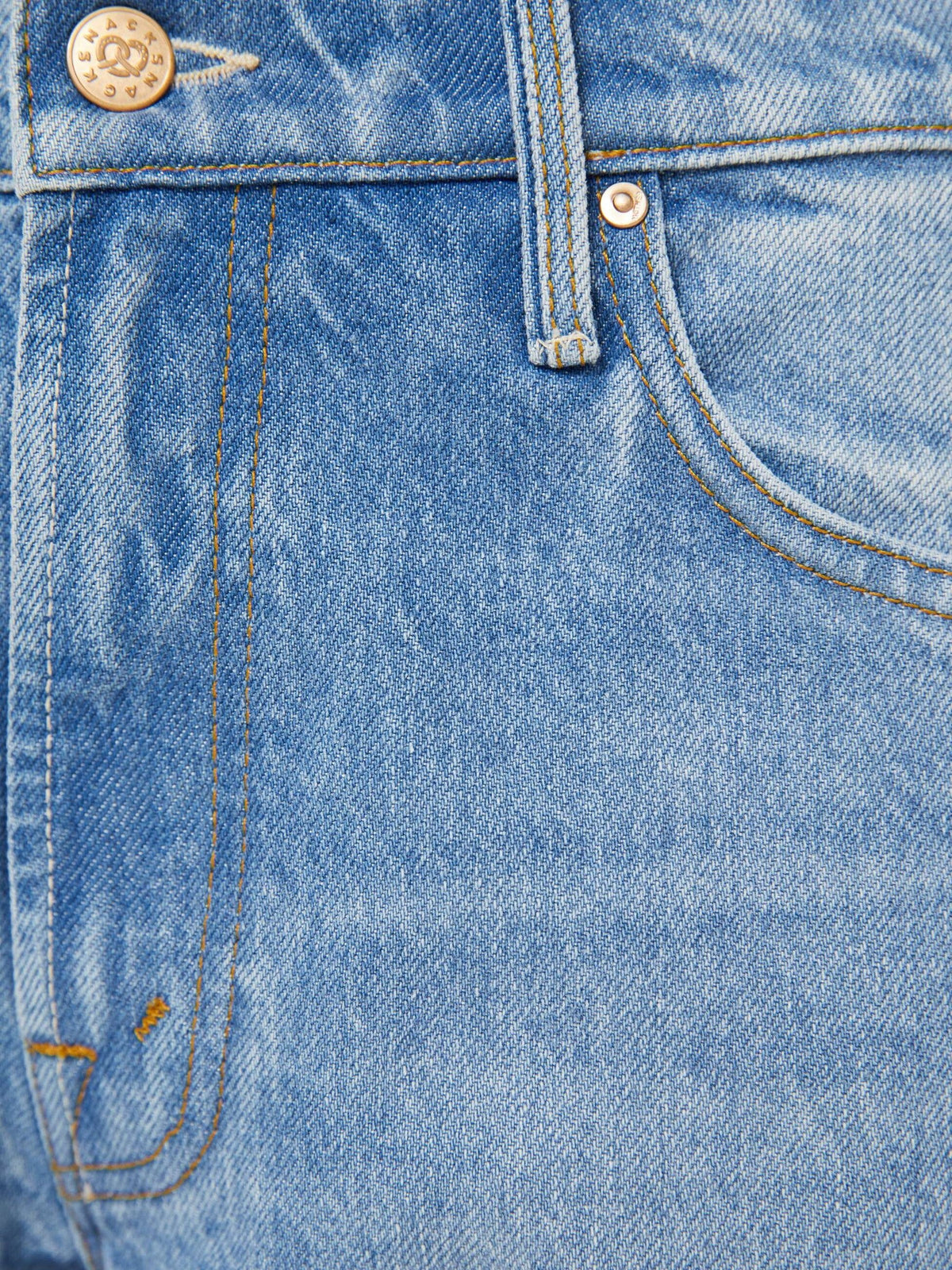 Mother Denim The Memory Lane Puff Sleeve Early Bird