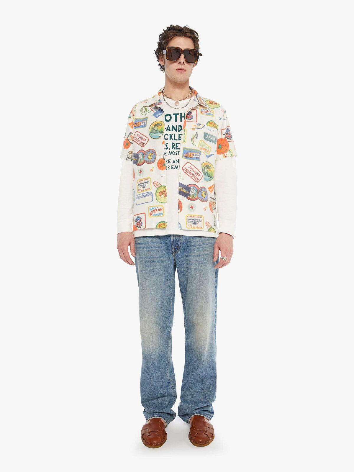 Mother Denim The Hooky Badge Of Honor