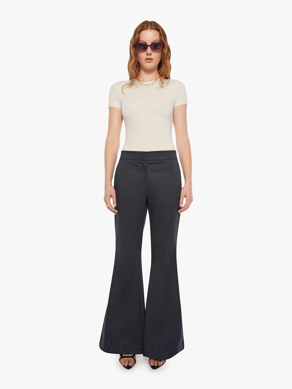 Mother Denim Maria Cher Sam Pants DARK NAVY