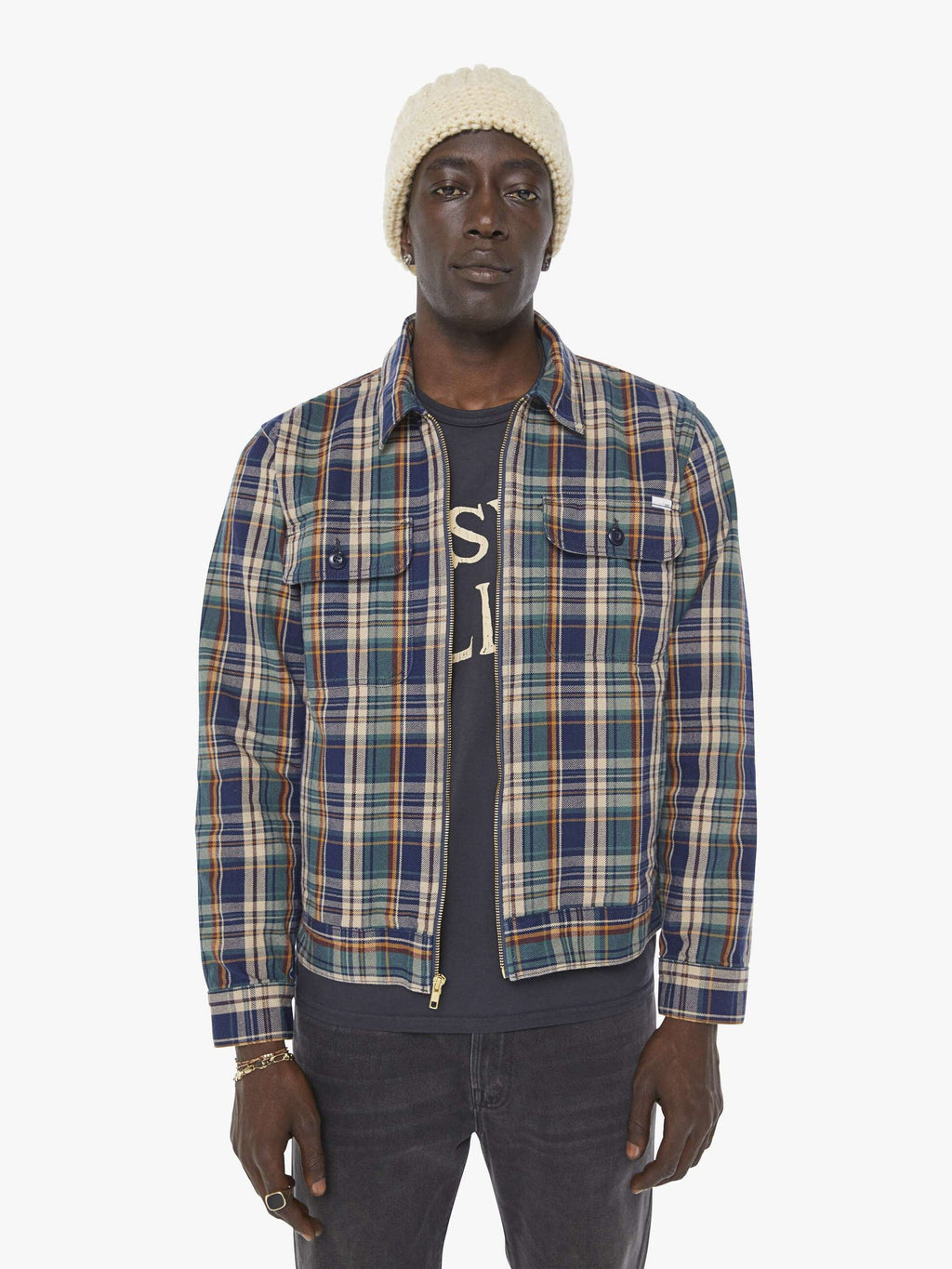 Mother Denim The Rounded Freeze Jacket Assorted (Open)