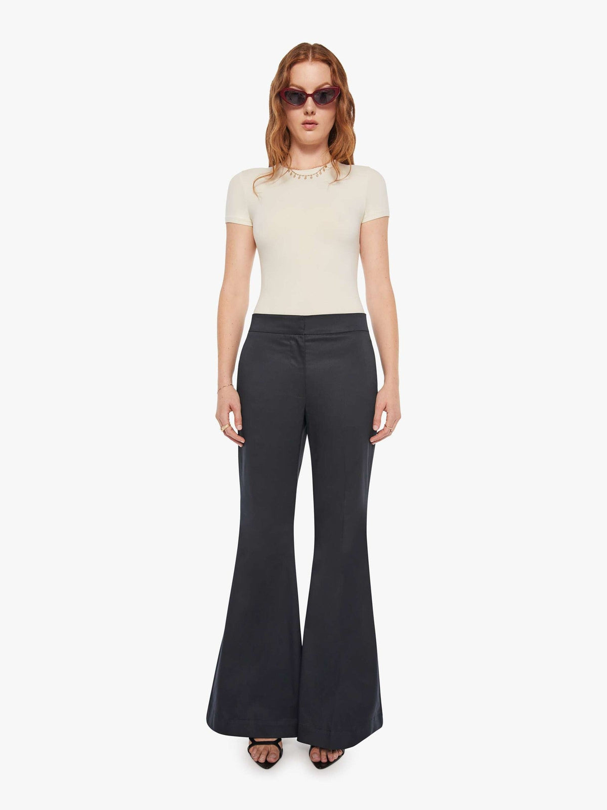 Mother Denim Maria Cher Sam Pants DARK NAVY