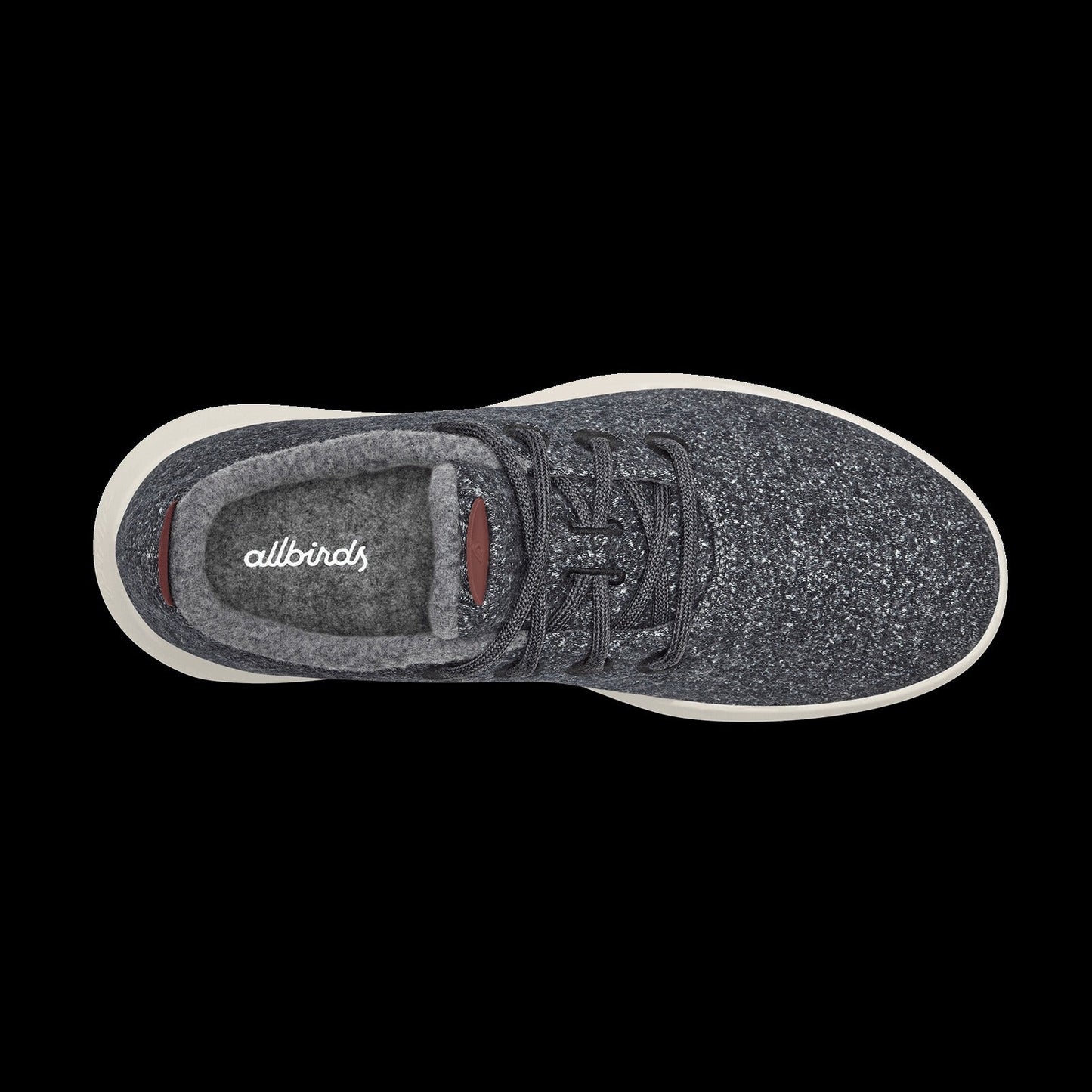 Men's Wool Runner Mizzles - Natural Grey (Cream Sole)