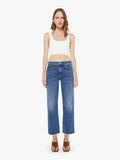 Mother Denim The Newbie Ankle Fray Prized Possession