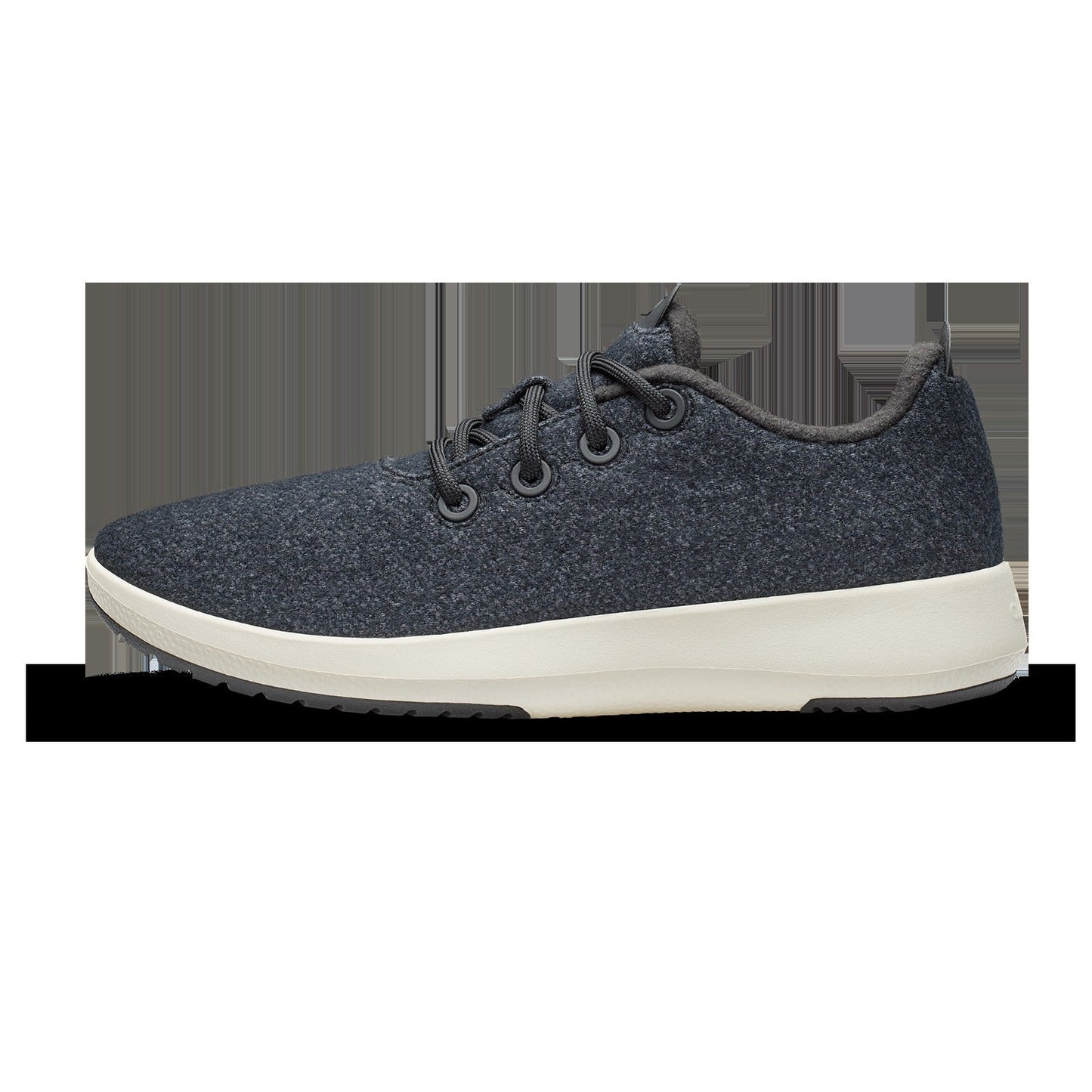 Women's Wool Runner Mizzle - Natural Black (Natural White Sole)