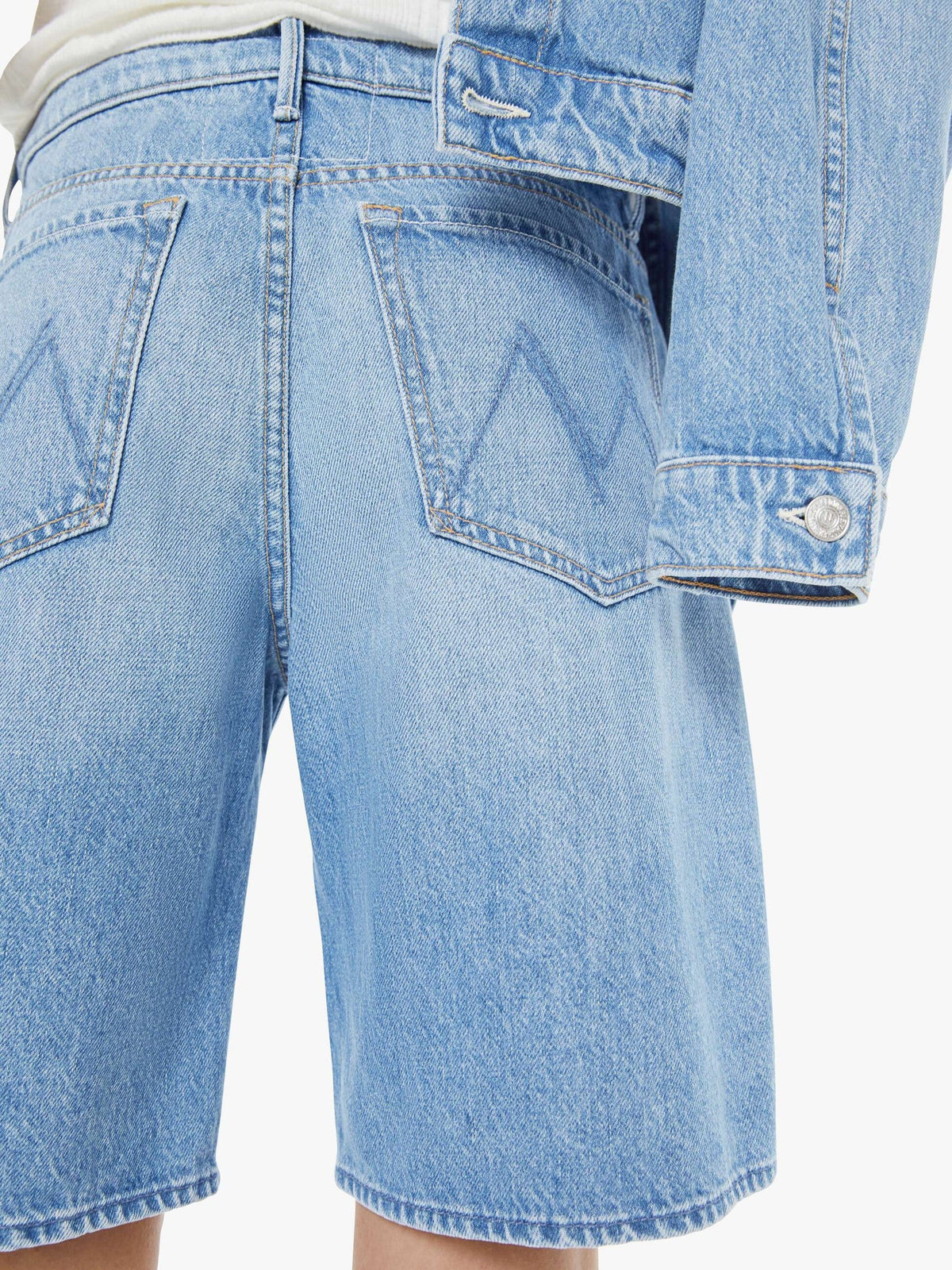 Mother Denim Natalie Martin Lisa Top ATHENA EMBROIDERY SALT